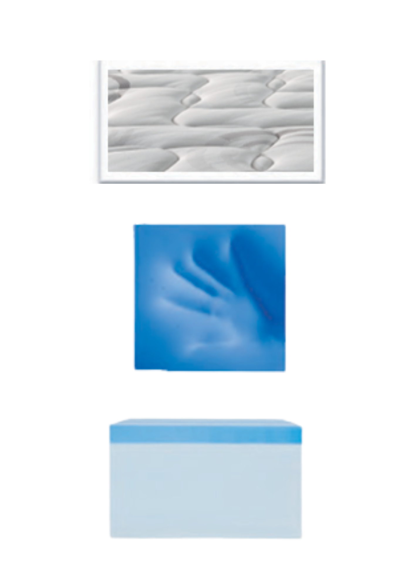 Memory Gel - CAPRI (28cm Height)